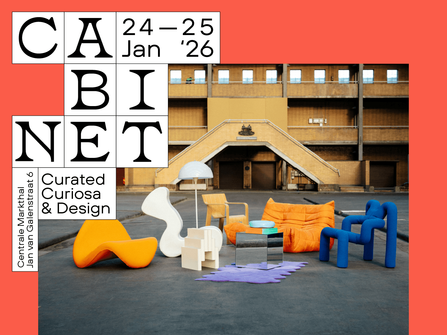CABINET | Curated curiosa & design weekendmarkt