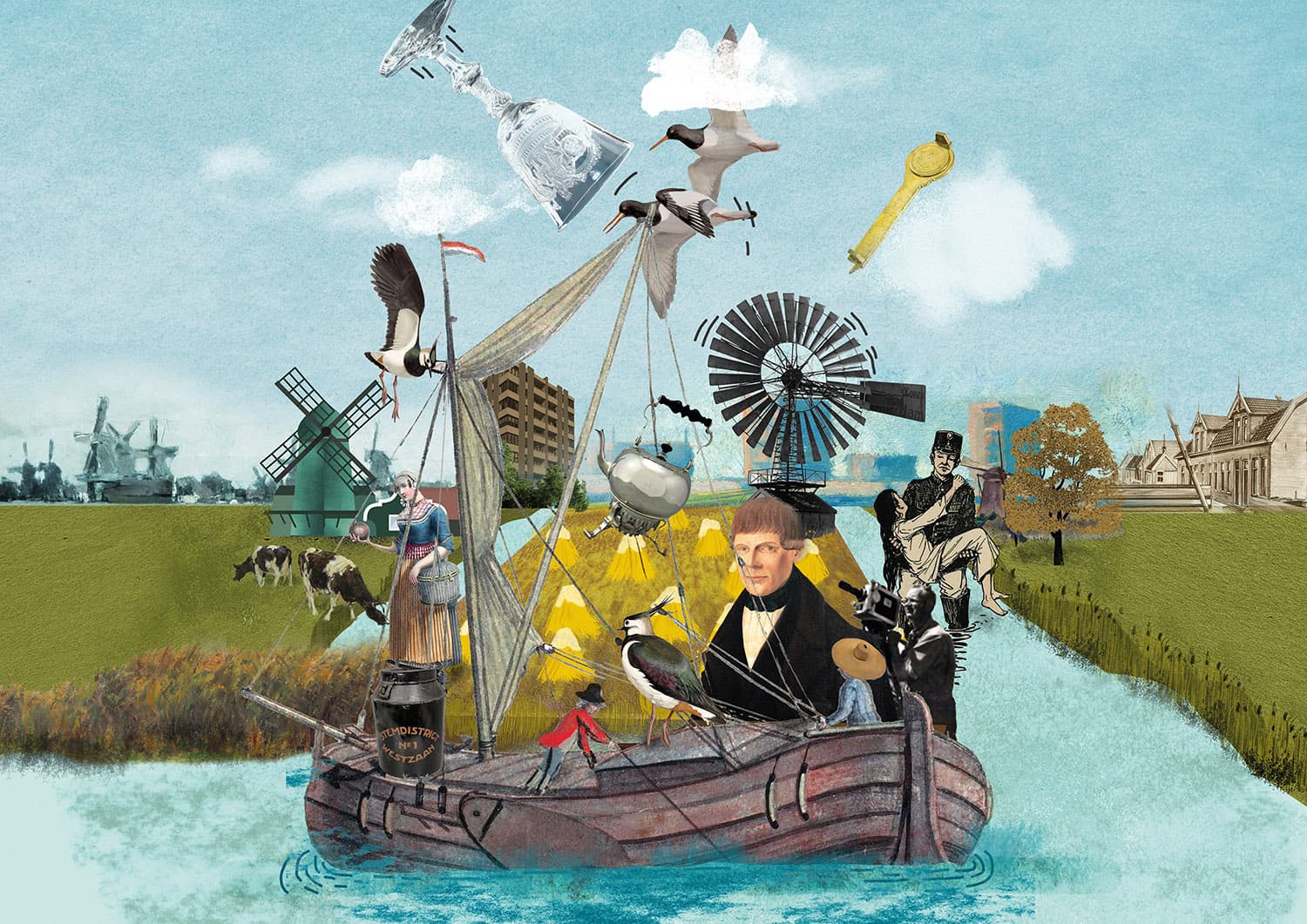 Polderen. Zet het land naar je hand