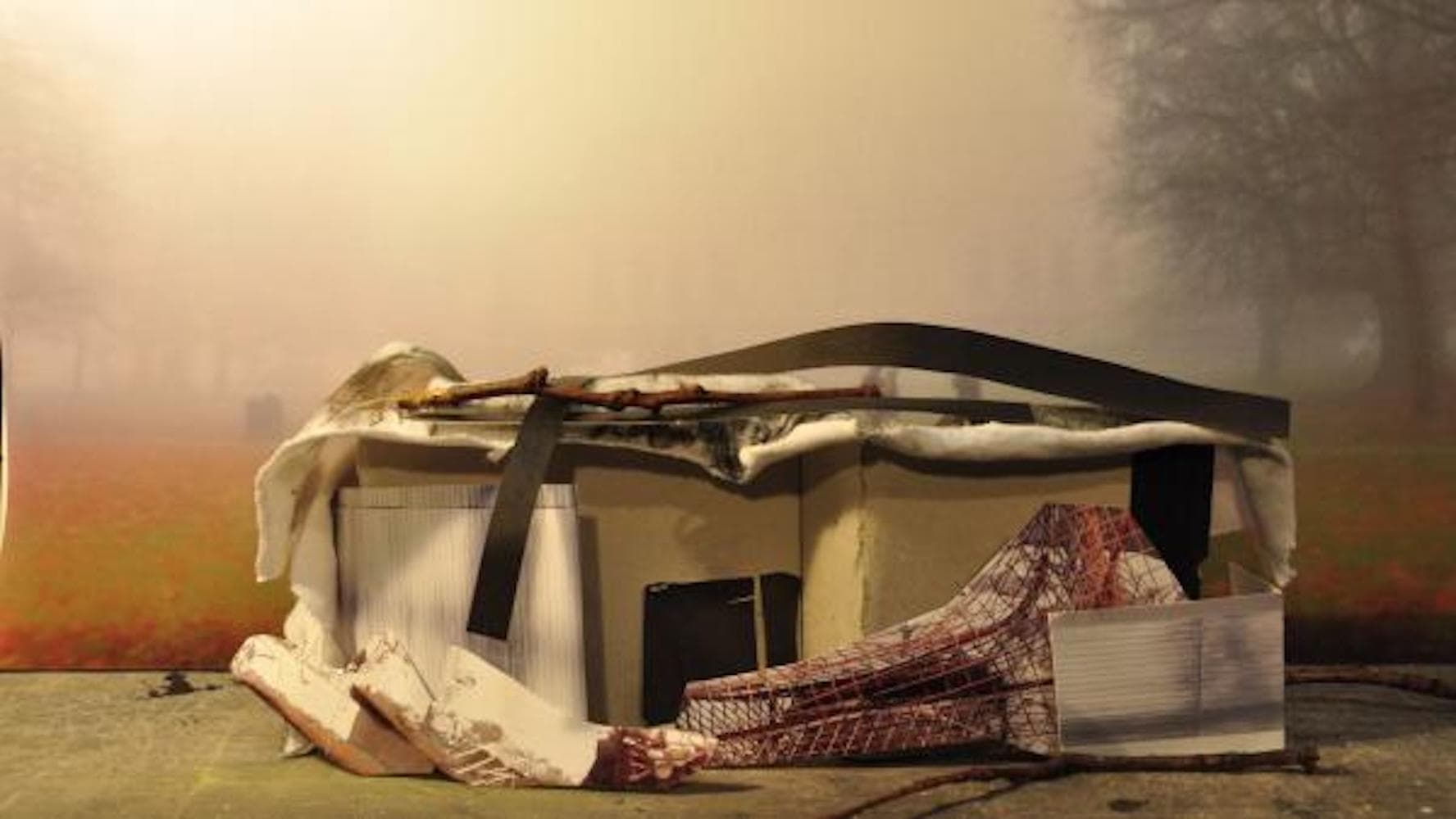 Expositie Shelters van Marion van Harreveld