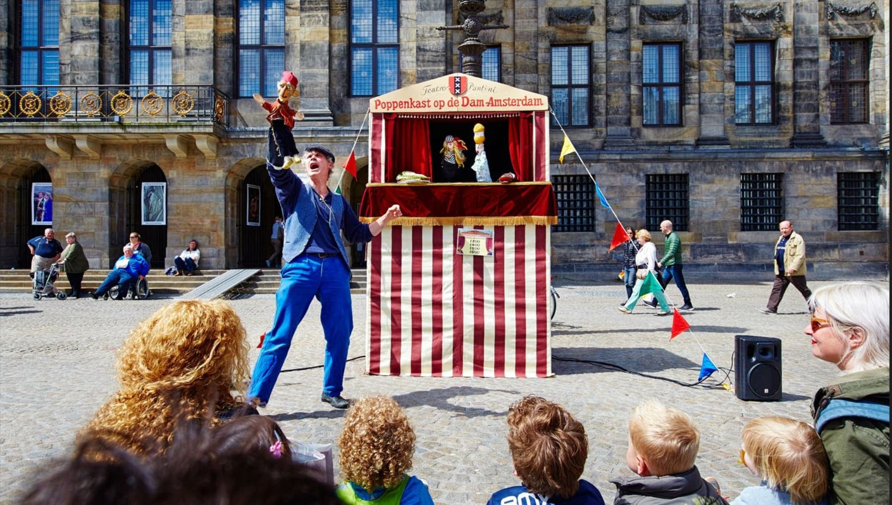 Het Amsterdams StraaTTheater op Pure Market - Amstelpark